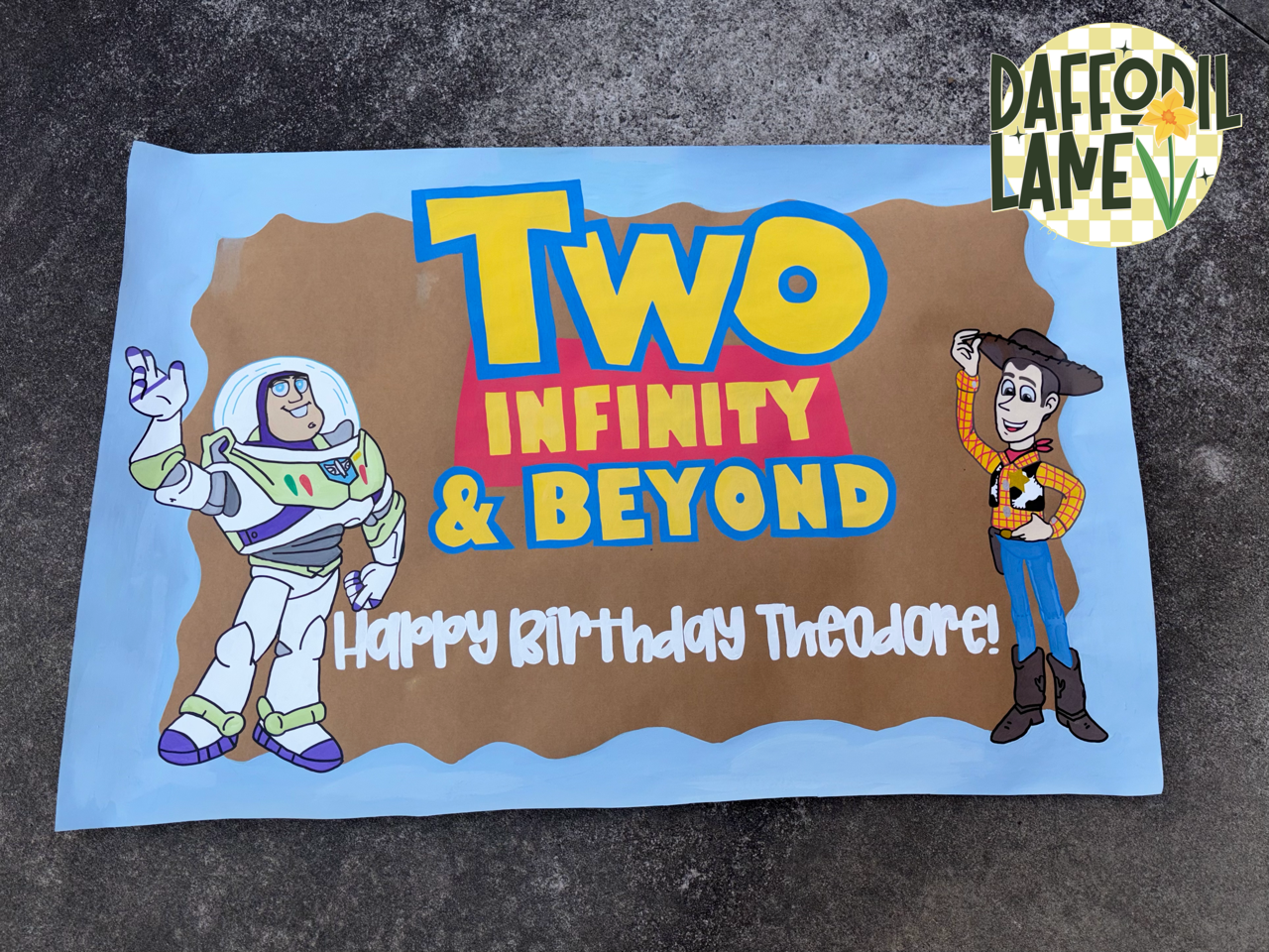 Custom Hand Painted Banner