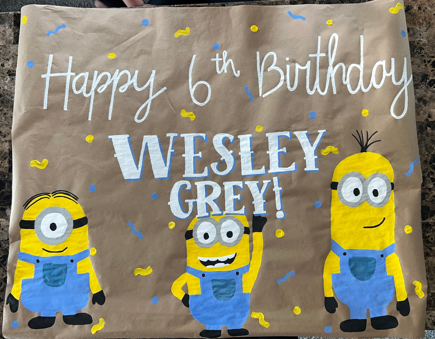 Custom Hand Painted Banner