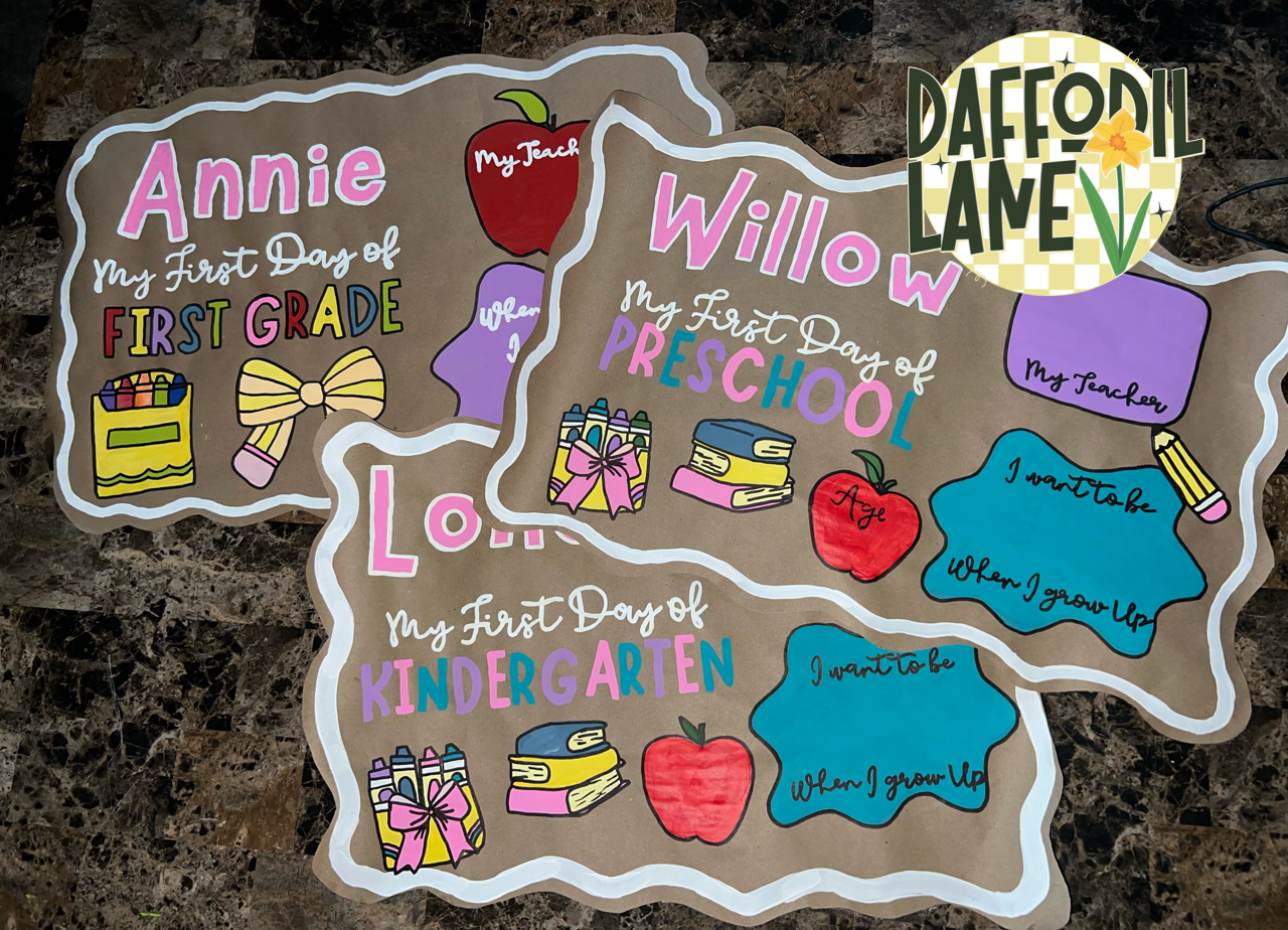 Custom Hand Painted Banner