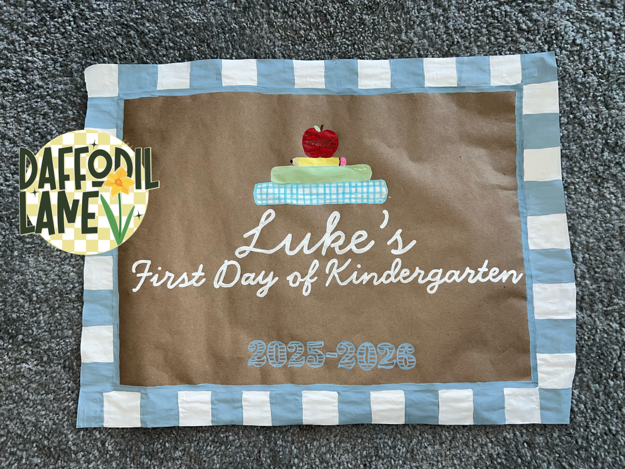 Custom Hand Painted Banner