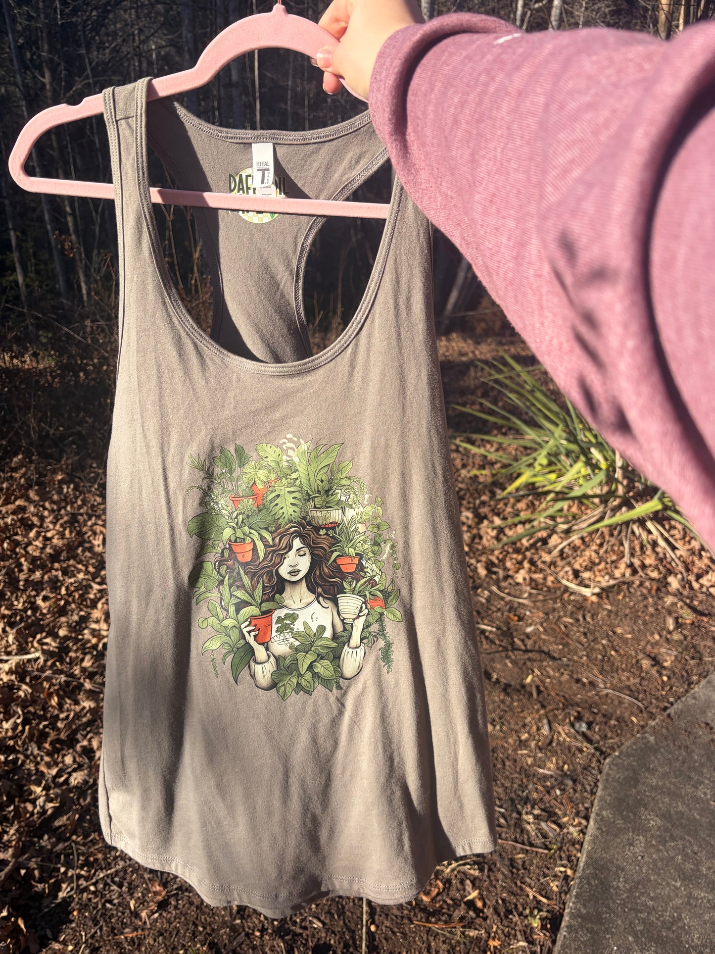 Plant Goddess Flowy Tank XXL