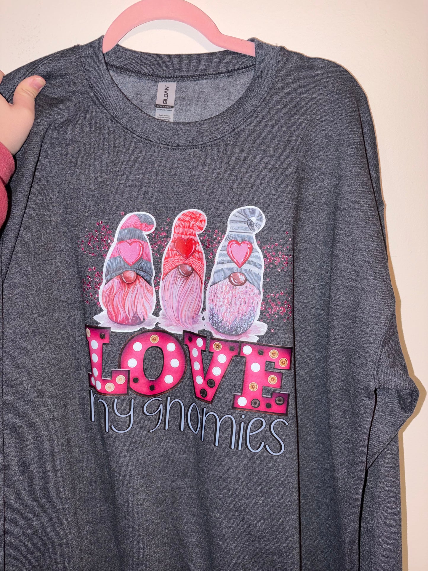 Love My Gnomies Sweatshirt Large