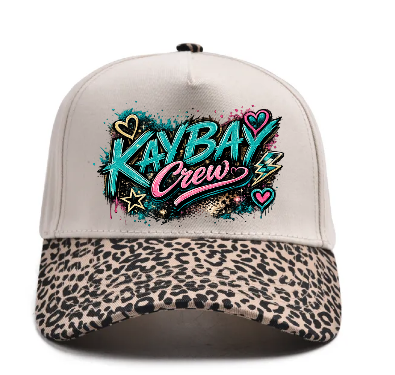 KayBay Crew Hat- Leopard
