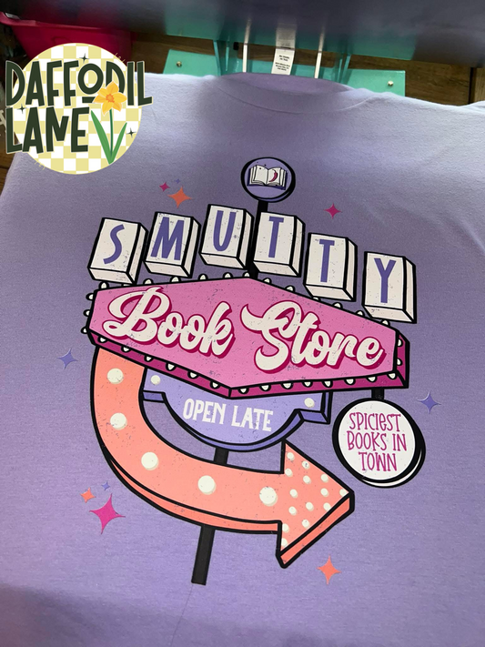 Smutty Bookstore Long Sleeve T-Shirt
