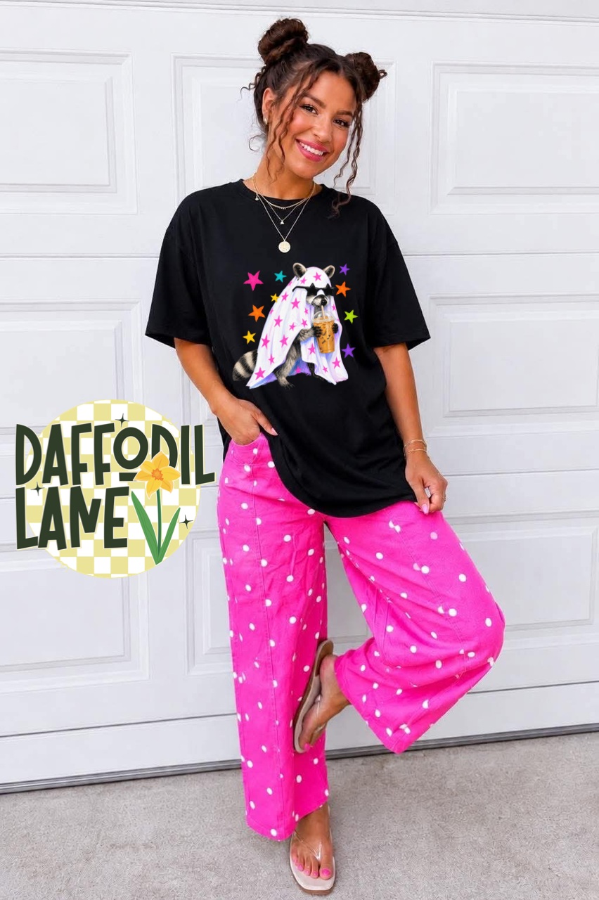 Halloween Bright Raccoon Shirt