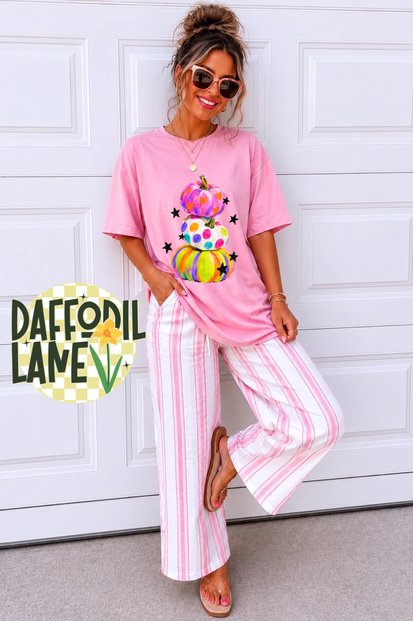 Halloween Bright Pumpkin Shirt
