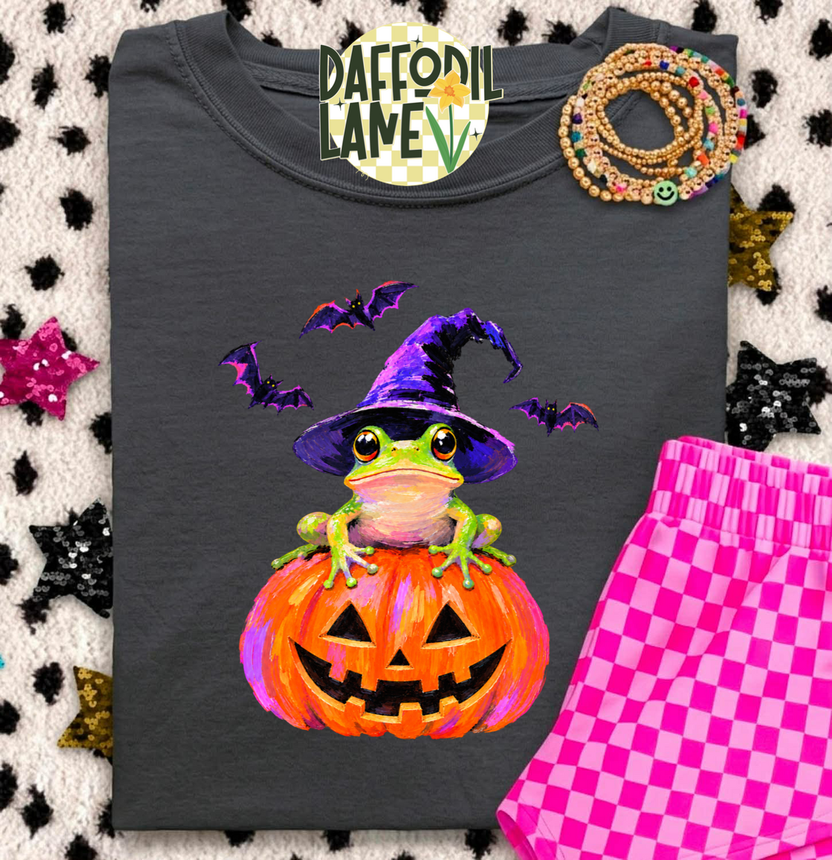 Halloween Witchy Frog Shirt