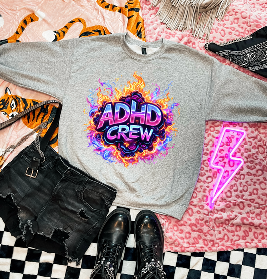 ADHD Crew Sweatshirt