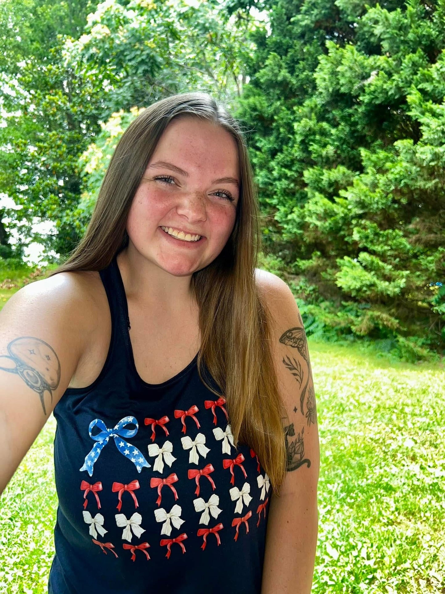 Coquette American Flag Tank Top
