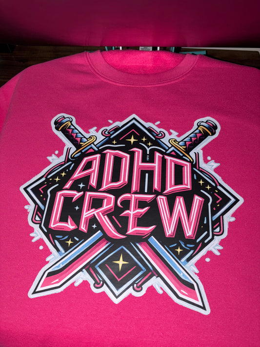 ADHD Crew Sword Sweatshirt
