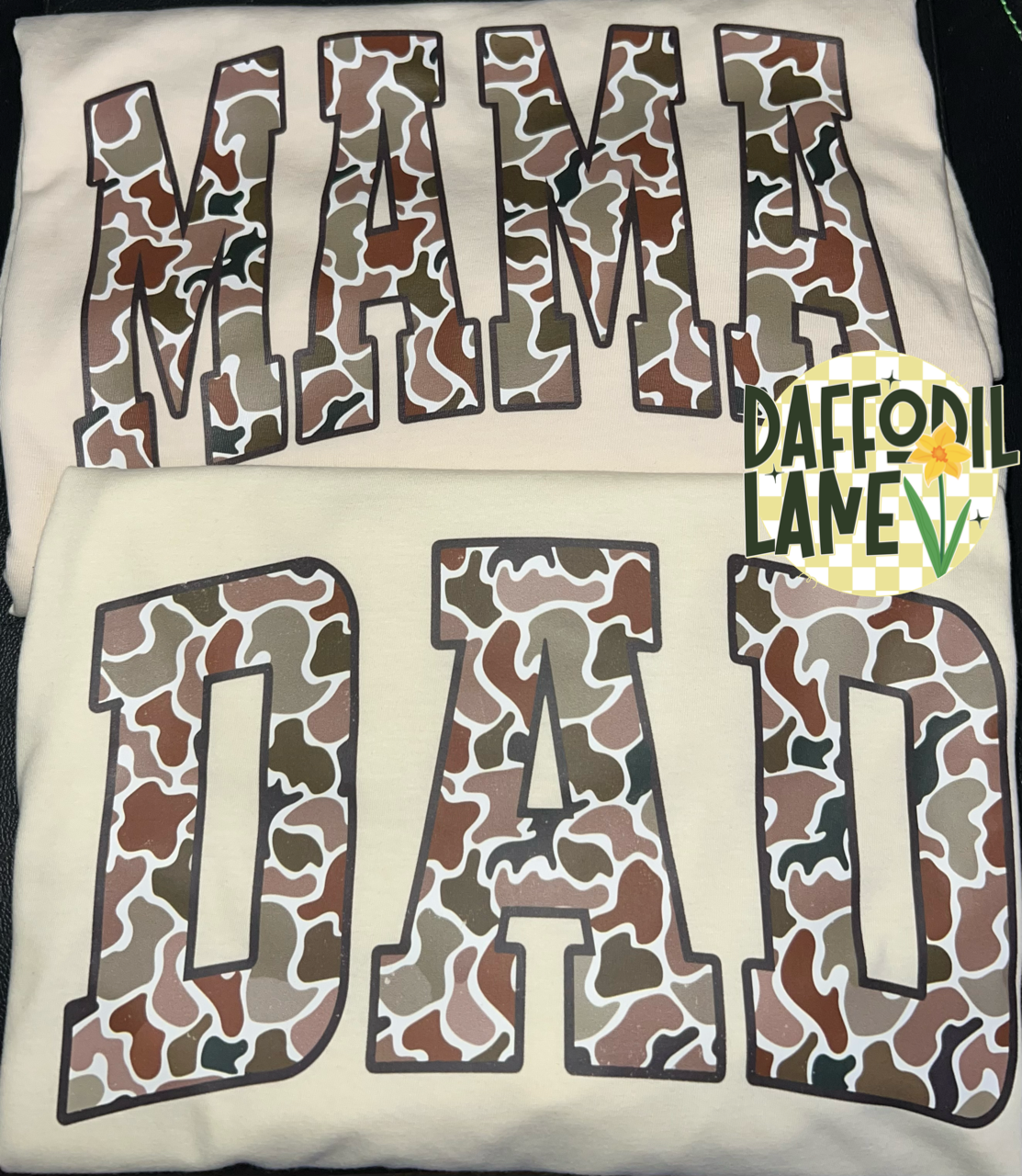 Mama Camo Ivory T-Shirt