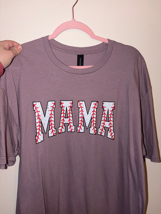 Baseball Mama T-Shirt XL