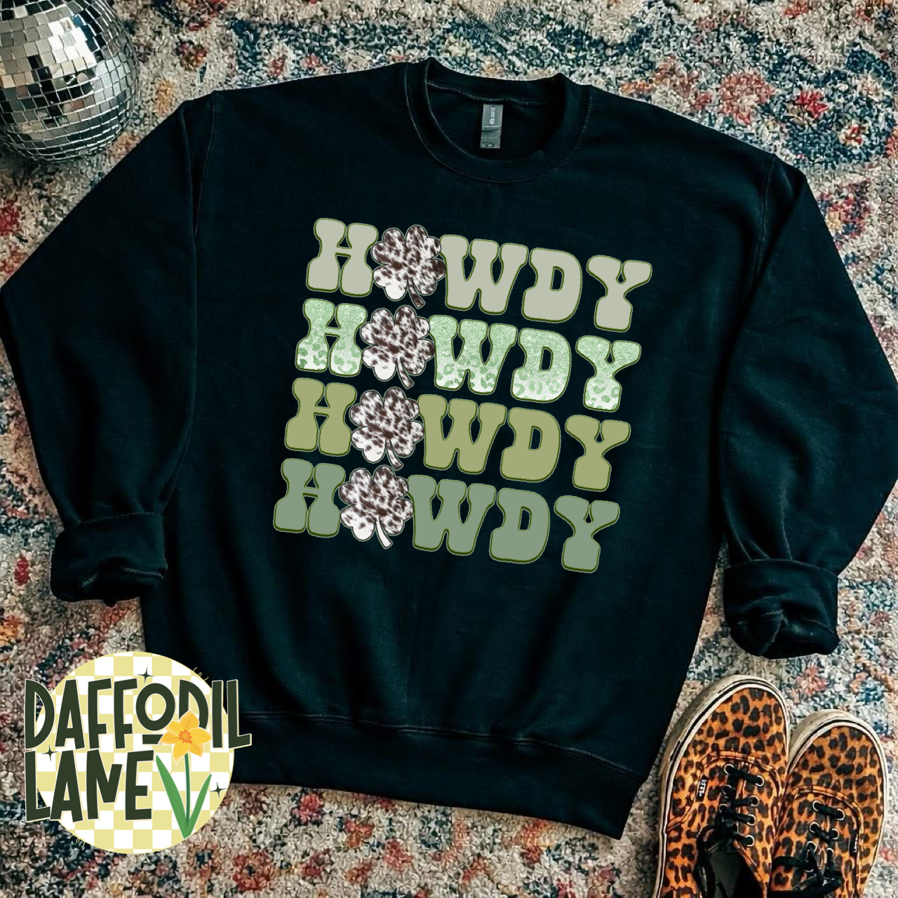 Howdy St Patrick’s Day Sweatshirt or T-Shirt