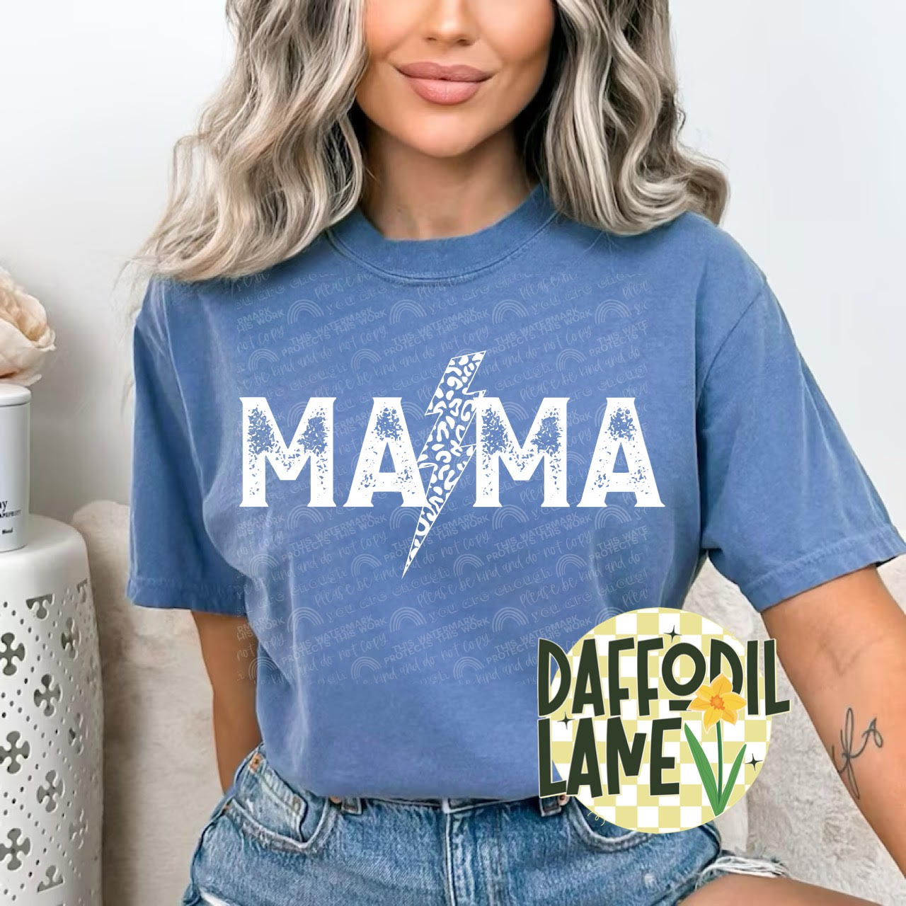 Mama Lightning Bolt T-Shirt